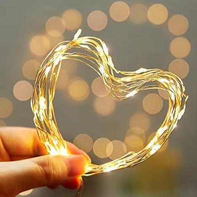 Minetom 5 Pack Fairy Lights Battery Operated, 7Ft 20 LED String Lights - image 3 of 4