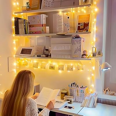 JMEXSUSS 100 LED String Lights Indoor Bedroom Warm White Christmas Lights - image 4 of 4