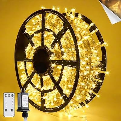 JMEXSUSS 168FT 600 LED Christmas Lights Outdoor Waterproof String Lights - image 2 of 4