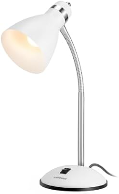 LEPOWER Metal Desk Lamp, Adjustable GooseNeck Reading Light for Bedroom - image 2 of 4