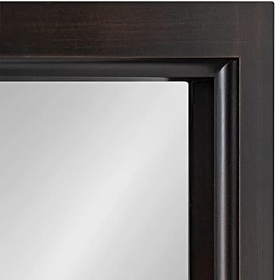 Kate and Laurel Cassat Window Wall Accent Mirror, 13" x 30", Dark Bronze, Rustic Windowpane Inspired Wall Decor - image 4 of 4