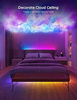 Govee 16.4ft RGBIC LED Strip Lights, LED Lights for Bedroom, APP Control - image 4 of 4
