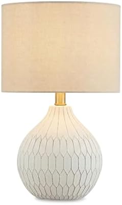 Signature Design by Ashley Ceramic Table Lamp, Bedside, Antique White - image 2 of 4