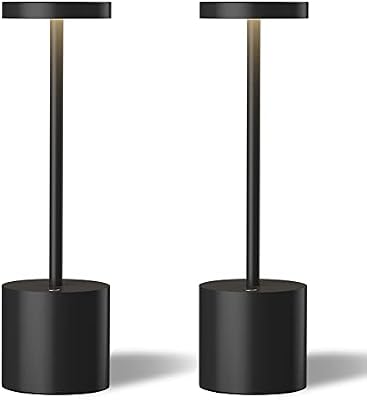 TBBGA LED Cordless Table Lamps Set of 2, 5000mAh Rechargeable Table Light - image 2 of 4