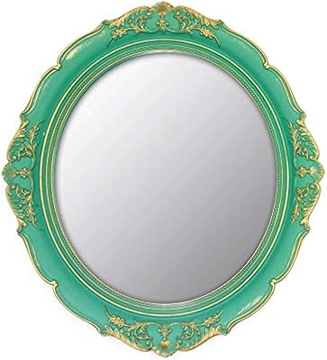 YCHMIR Vintage Decorative Wall Mirror 14.8 x 13.1 Inch Oval Mirror (Green) - image 2 of 4