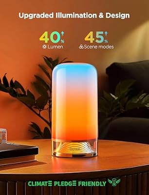 Govee RGBIC Smart Table Lamp 2, Touch Bedside Small Table Lamp (Corded) - image 3 of 4