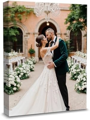 TreeDeal Custom Canvas Prints with Your Photos, Framed 11” x 14” Personalized Pictures Print, Customized Photo to Canvas Wall Art Ideal for Home Decor Gift Wrapping Pets Family Baby Wedding - image 2 of 4