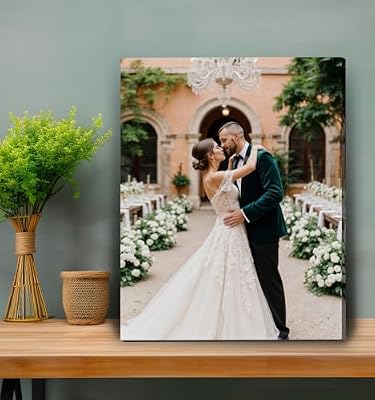 TreeDeal Custom Canvas Prints with Your Photos, Framed 11” x 14” Personalized Pictures Print, Customized Photo to Canvas Wall Art Ideal for Home Decor Gift Wrapping Pets Family Baby Wedding - image 4 of 4