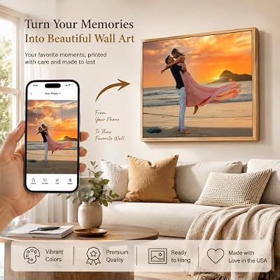 Berfite Custom Canvas Prints with Your Photos for Family Wall Art - image 4 of 4